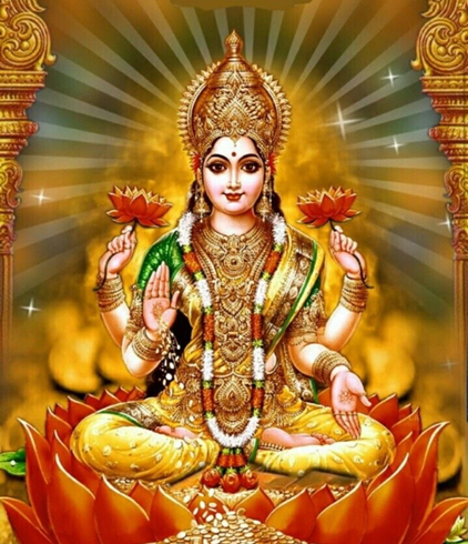Ouro de Lakshmi - A ativação da prosperidade